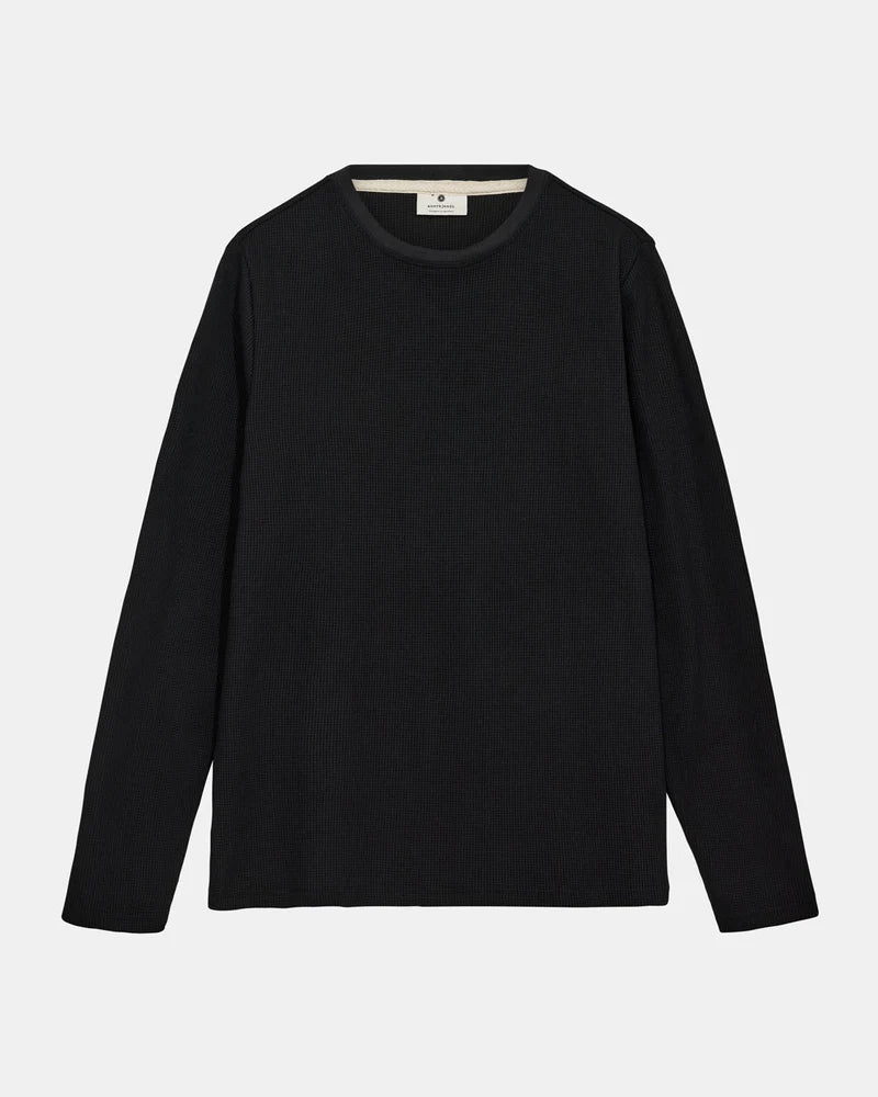 Anerkjendt Akkiki L/S Waffle Tee