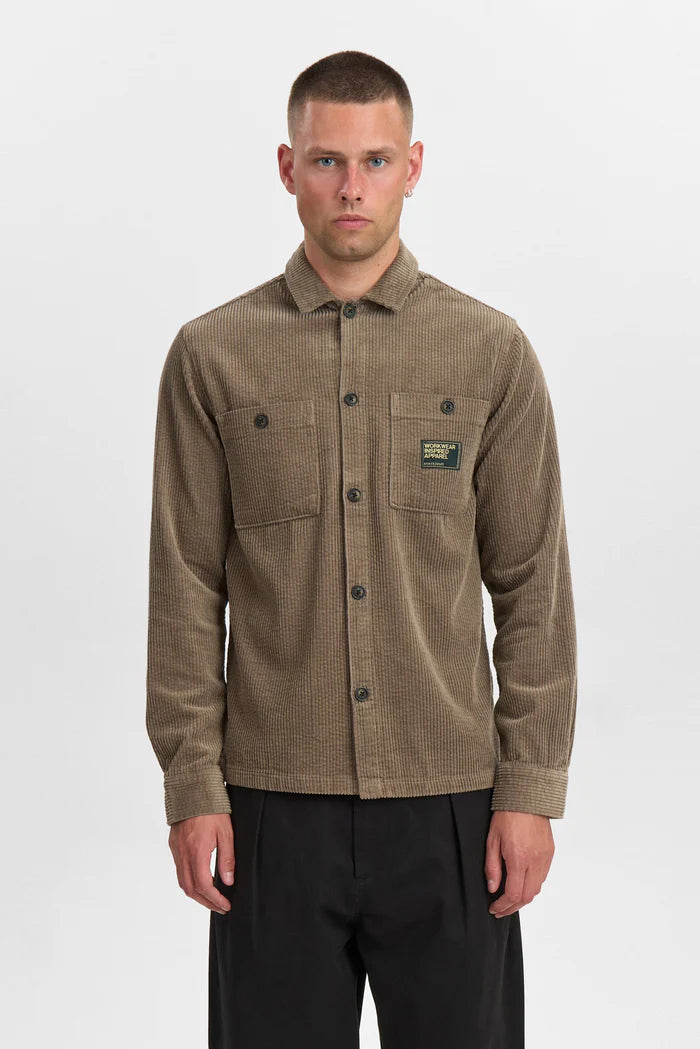 Anerkjendt Aktheo Cord L/S Overshirt