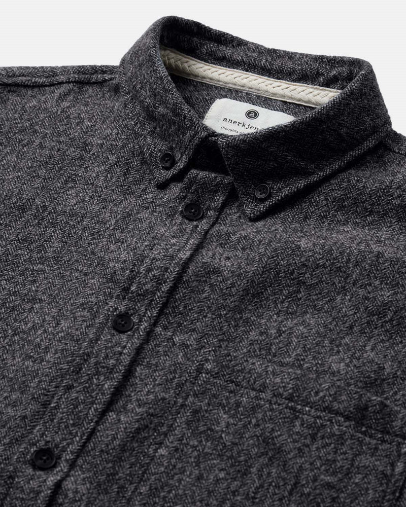 Anerkjendt Akkonrad 2 Tone Brushed Shirt