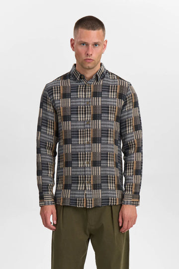Anerkjendt Akleif Patcwork Shirt