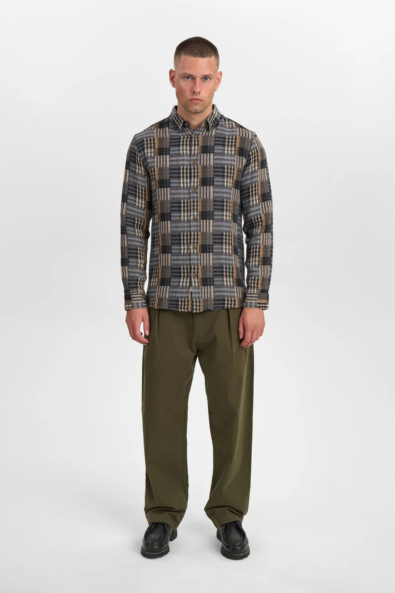 Anerkjendt Akleif Patcwork Shirt