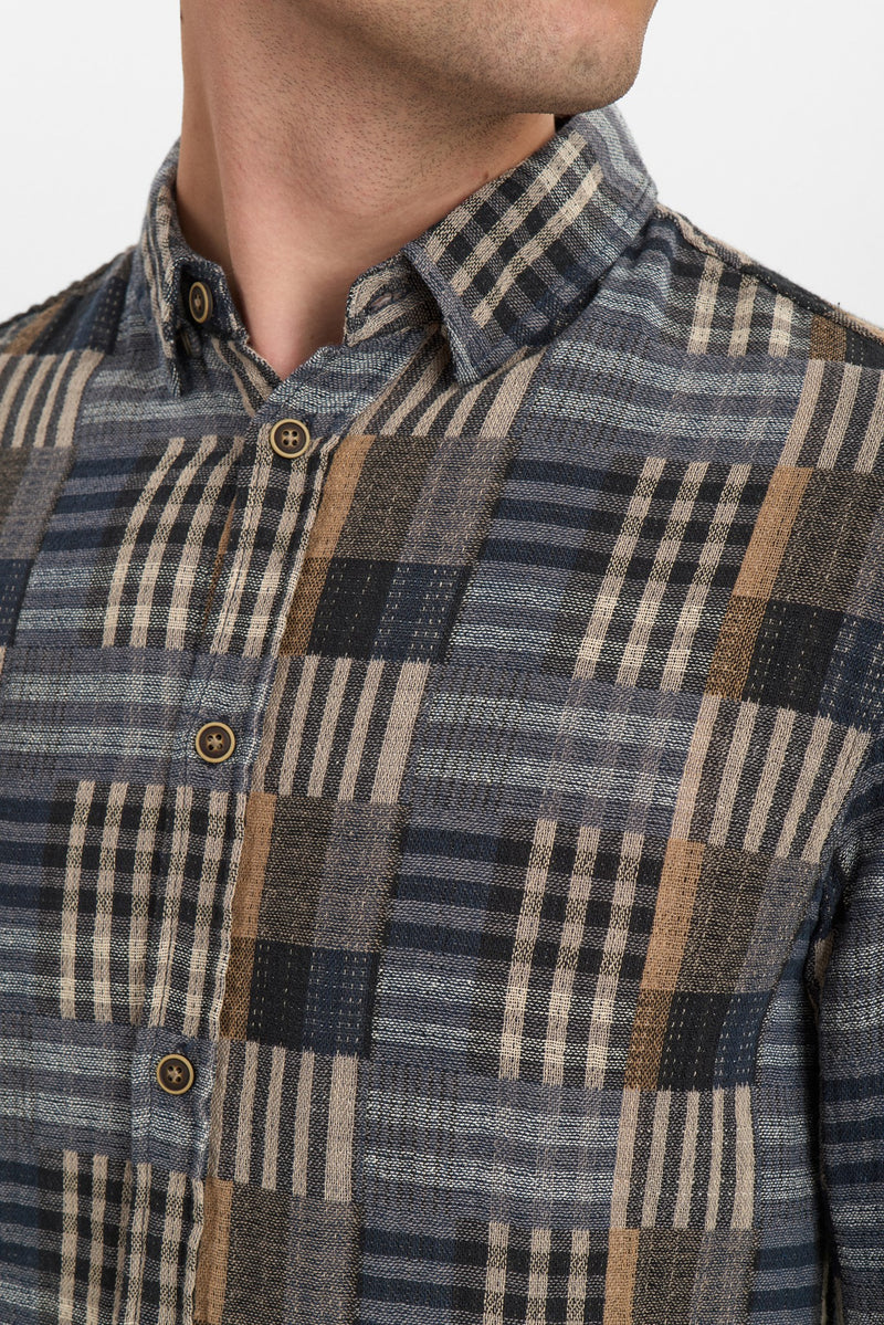 Anerkjendt Akleif Patcwork Shirt
