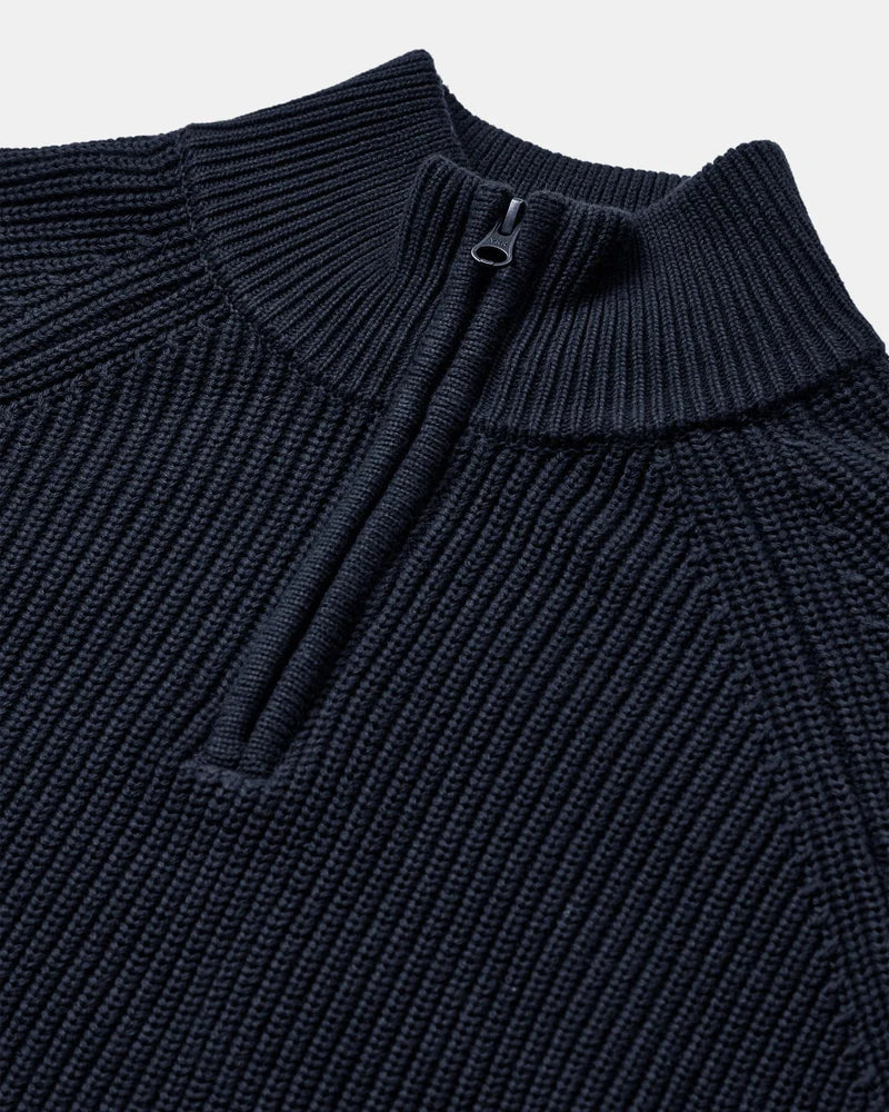 Anerkjendt Aksune Patent Half Zip Knit