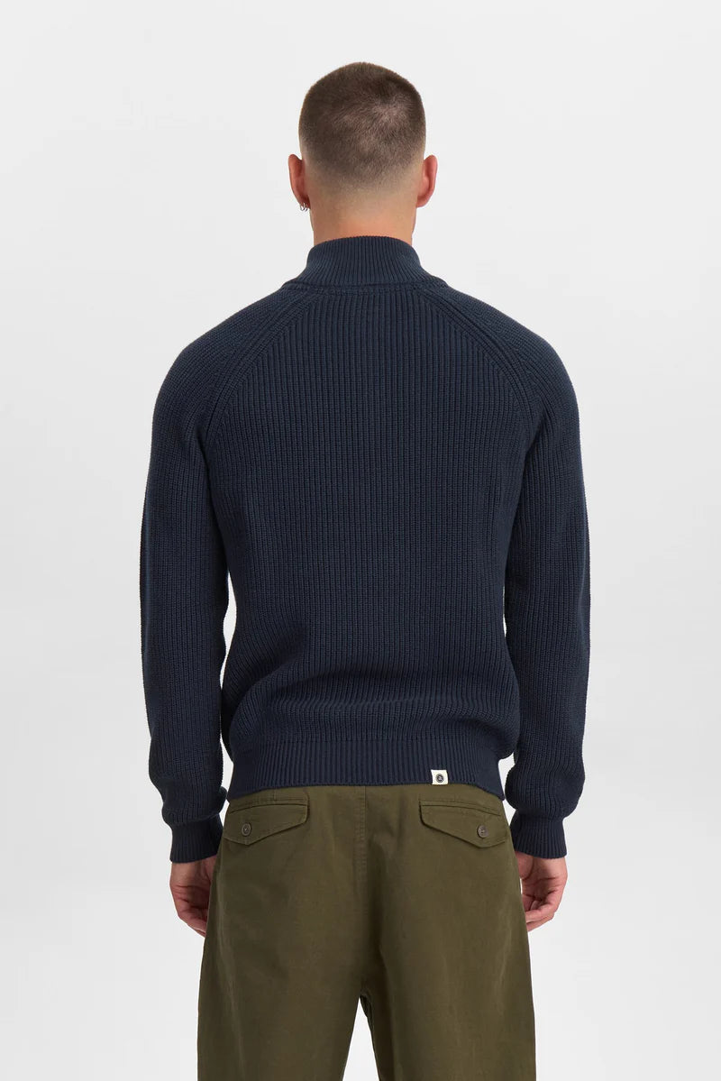 Anerkjendt Aksune Patent Half Zip Knit