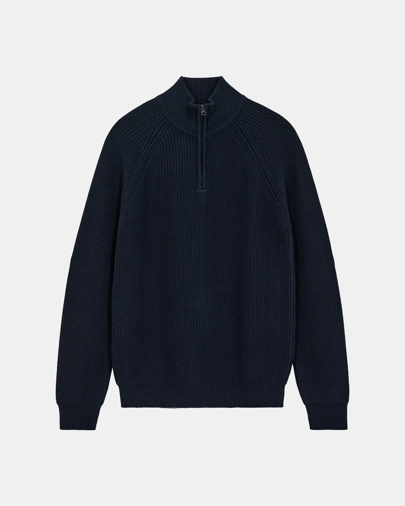 Anerkjendt Aksune Patent Half Zip Knit