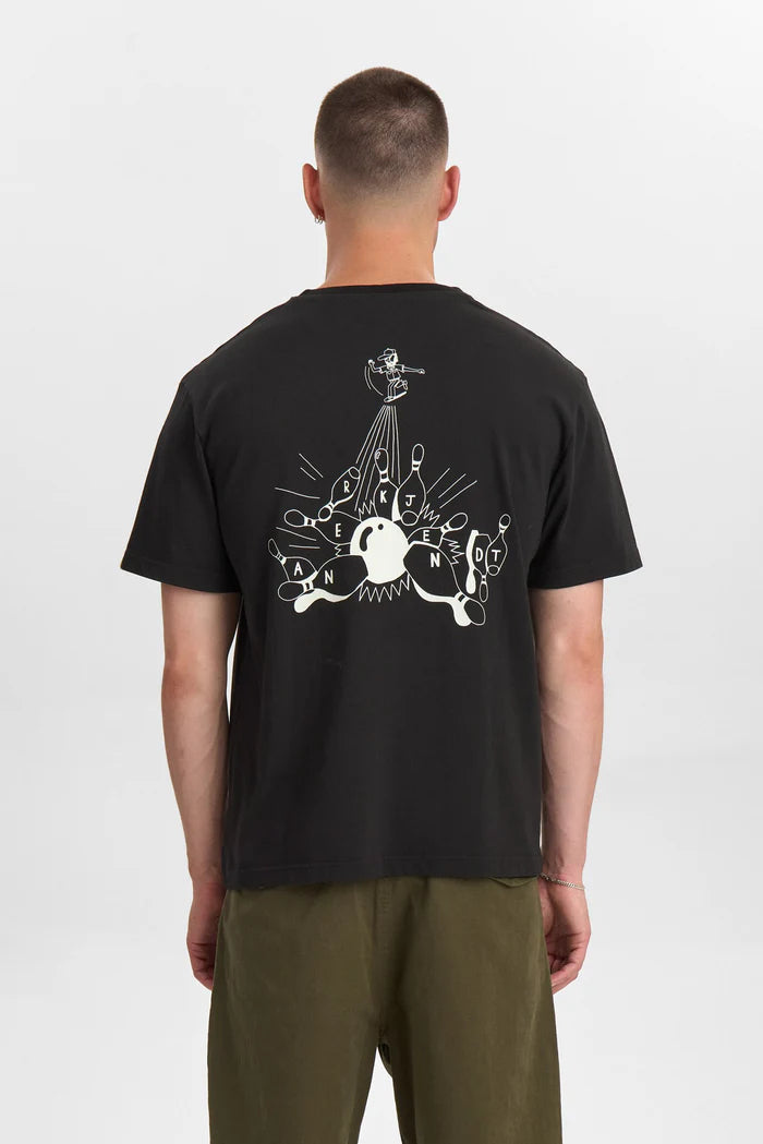 Anerkjendt Akvillads Bowling Print Tee