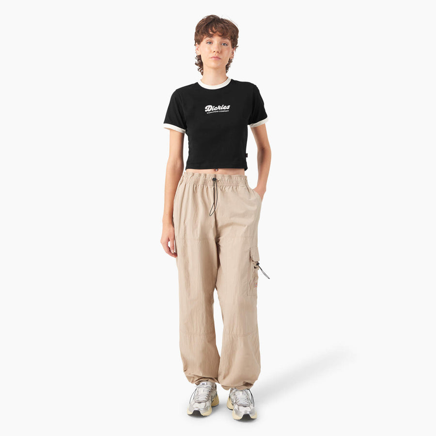 Dickies Lewistown Cropped Ringer T-Shirt