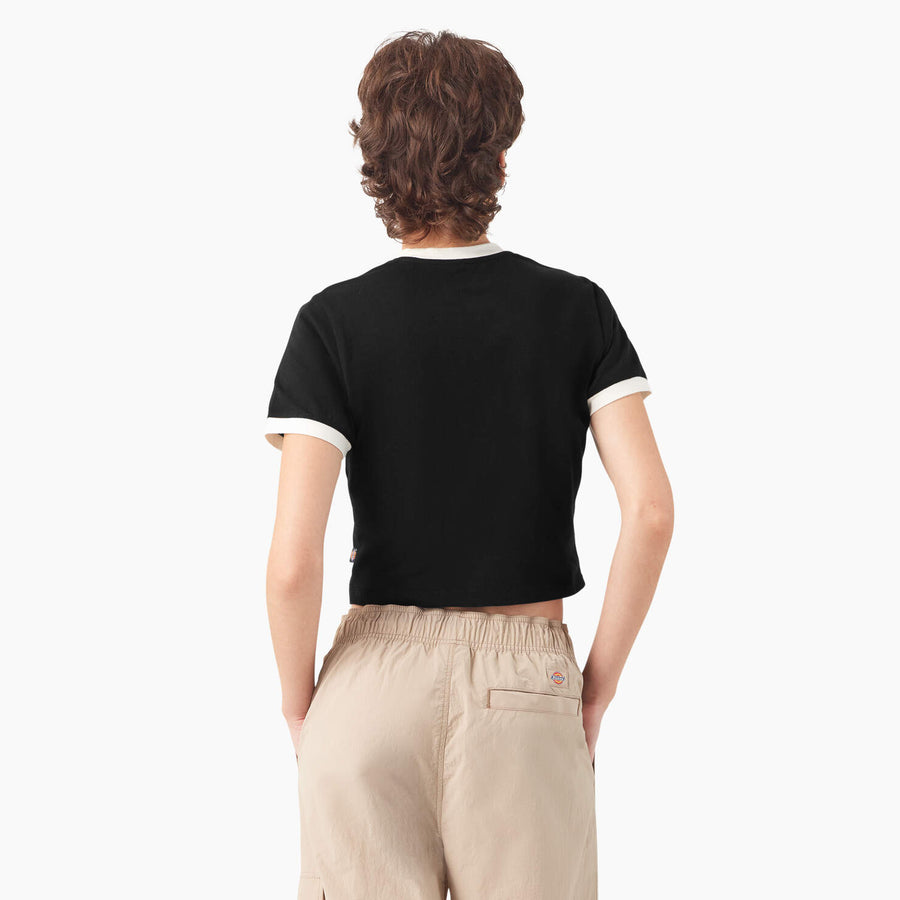 Dickies Lewistown Cropped Ringer T-Shirt