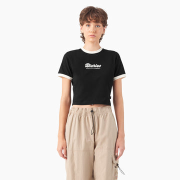 Dickies Lewistown Cropped Ringer T-Shirt