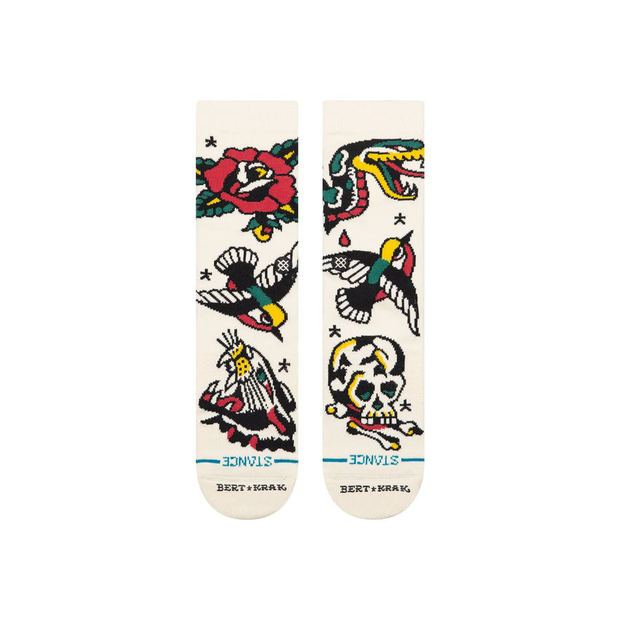 Stance Flash Crew Canvas