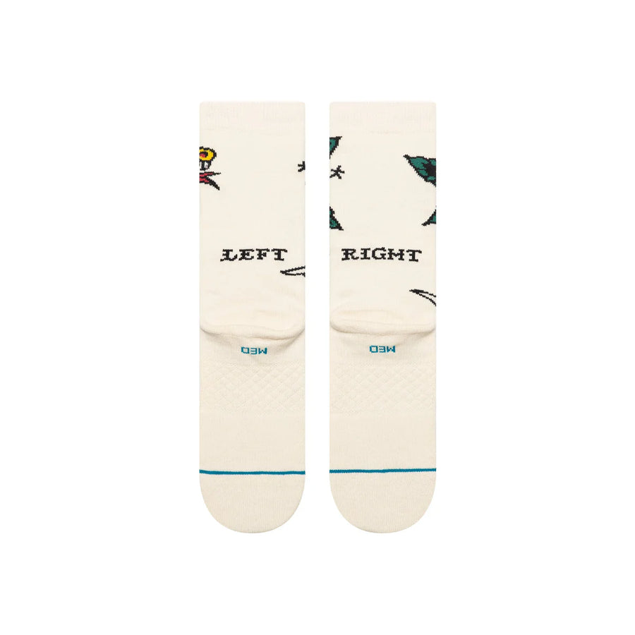 Stance Flash Crew Canvas