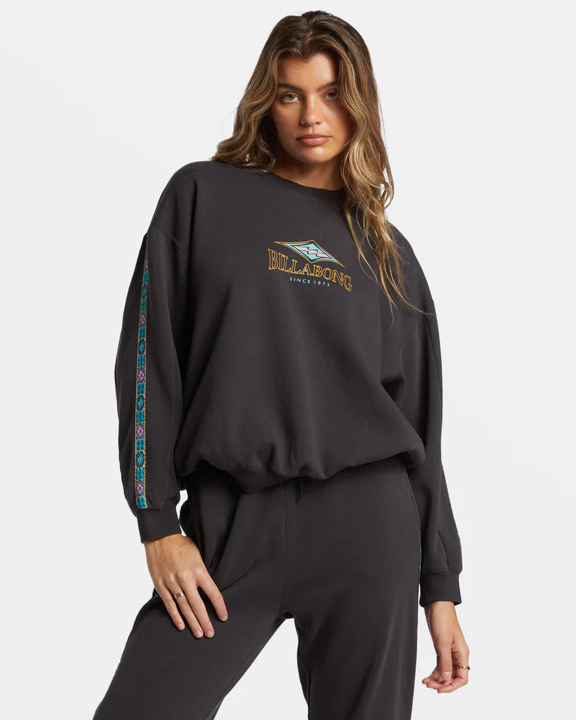 Billabong Swipe Right Kendal Crewneck Sweatshirt