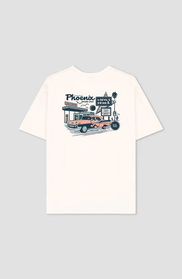 Kaotiko Gas Station Organic Cotton T-shirt