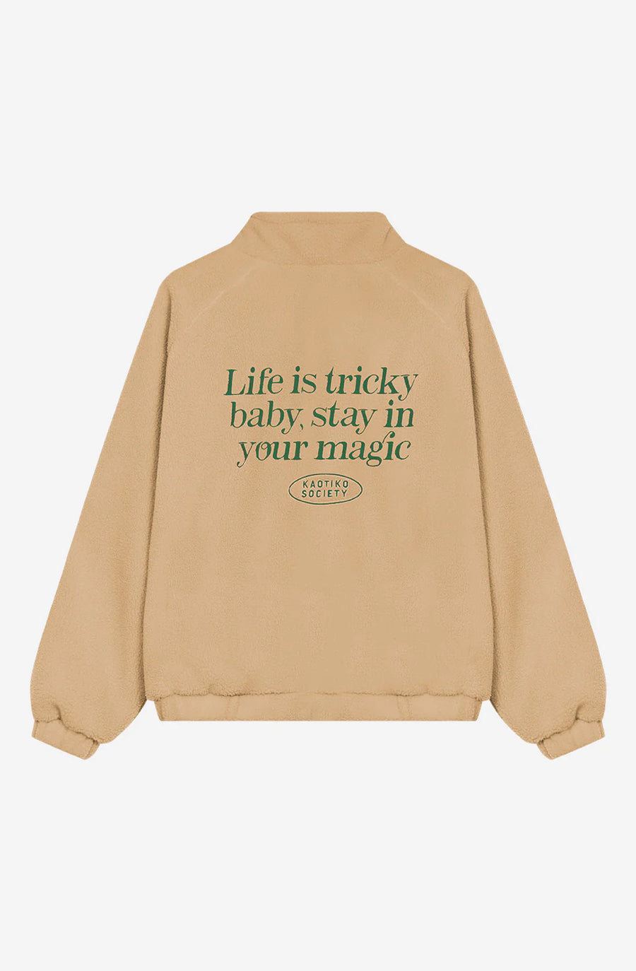 Kaotiko Fleece Jacket Life Is Tricky