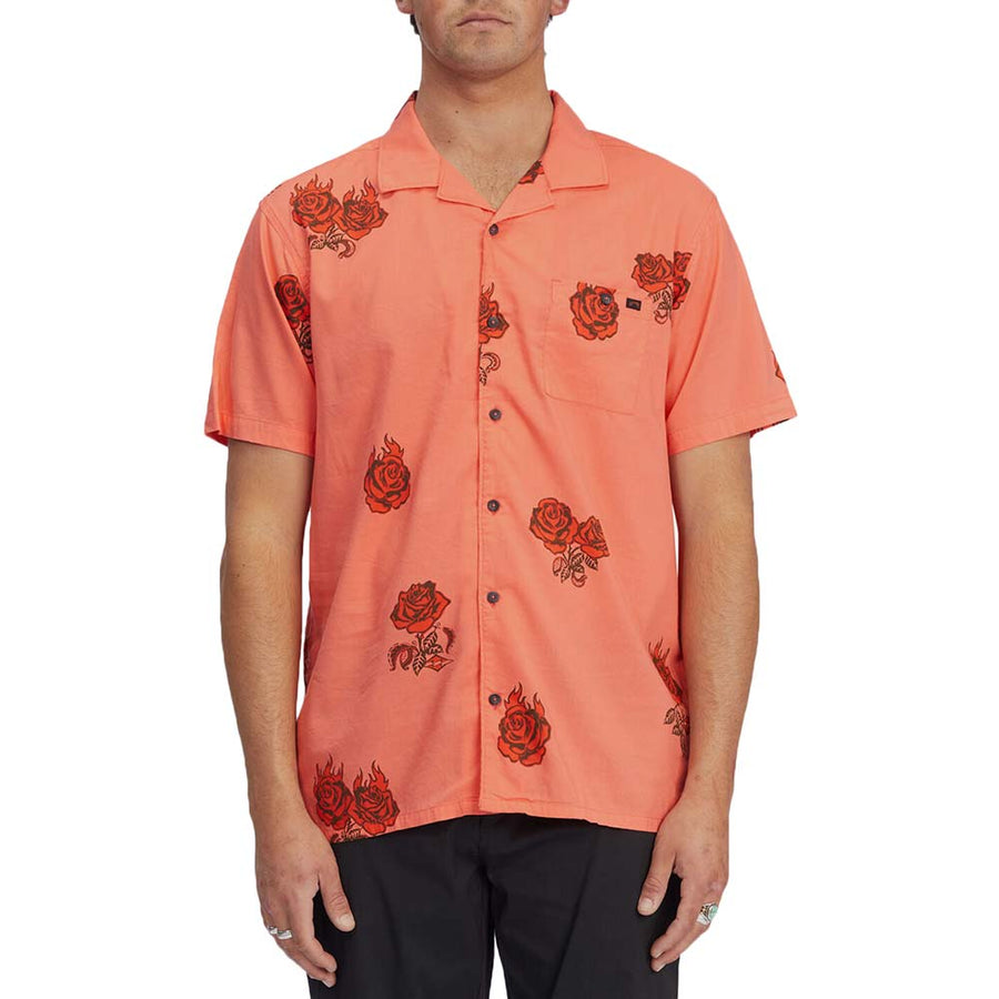 Billabong  Sundays Vacay ss Shirt Washed Red