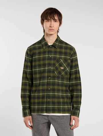 Dickies Forest Check Shirt Cypress