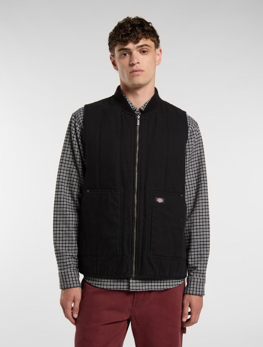 Dickies Quilted Canvas Vest