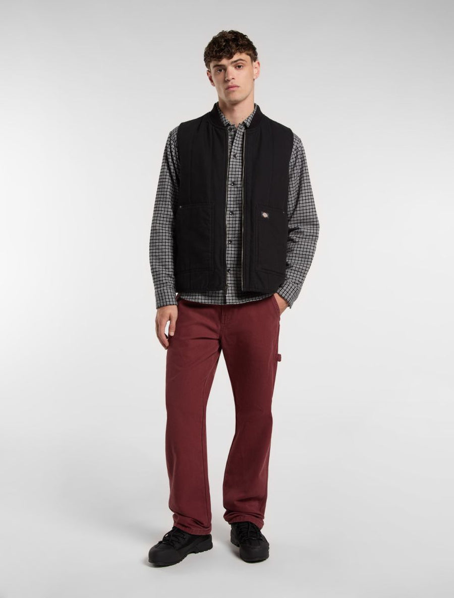 Dickies Quilted Canvas Vest