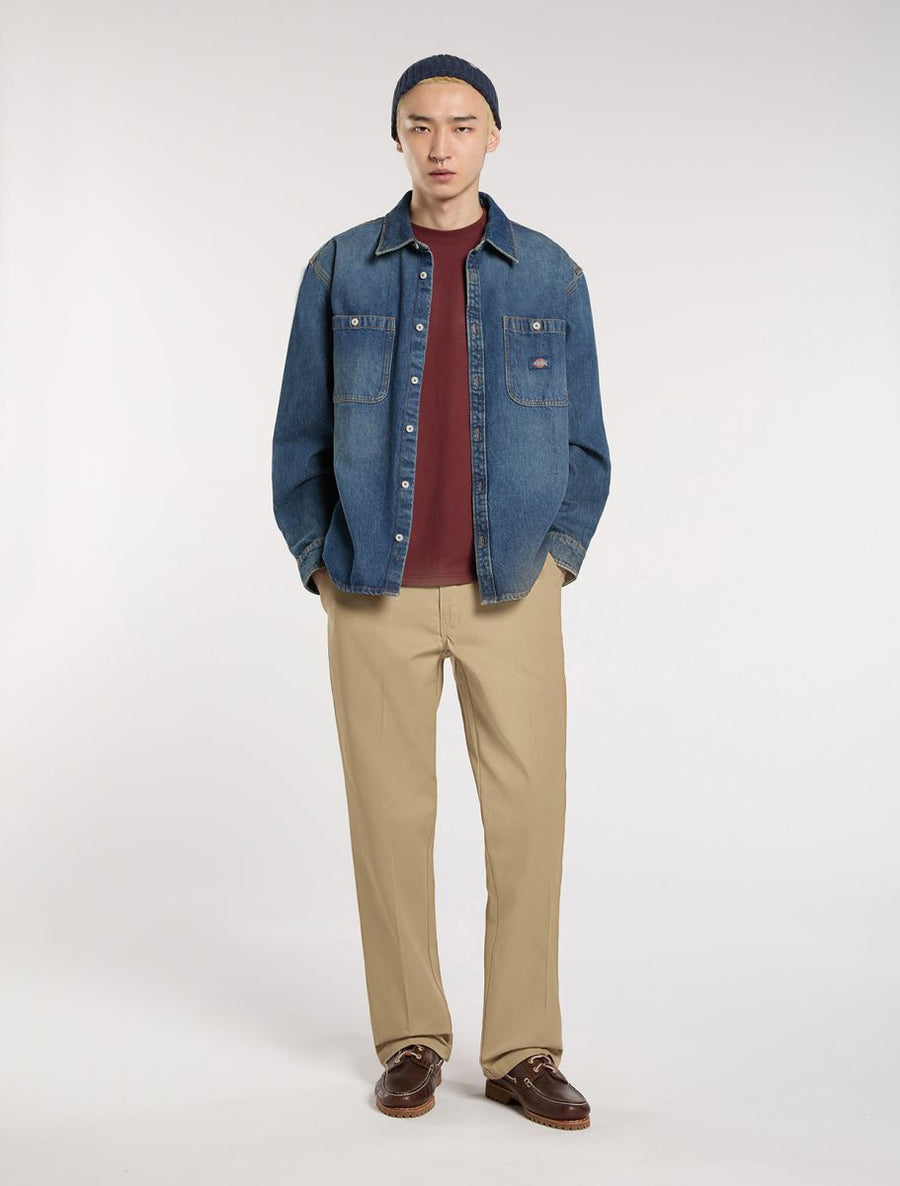 Dickies Mechanic Long Sleeve Denim Shirt