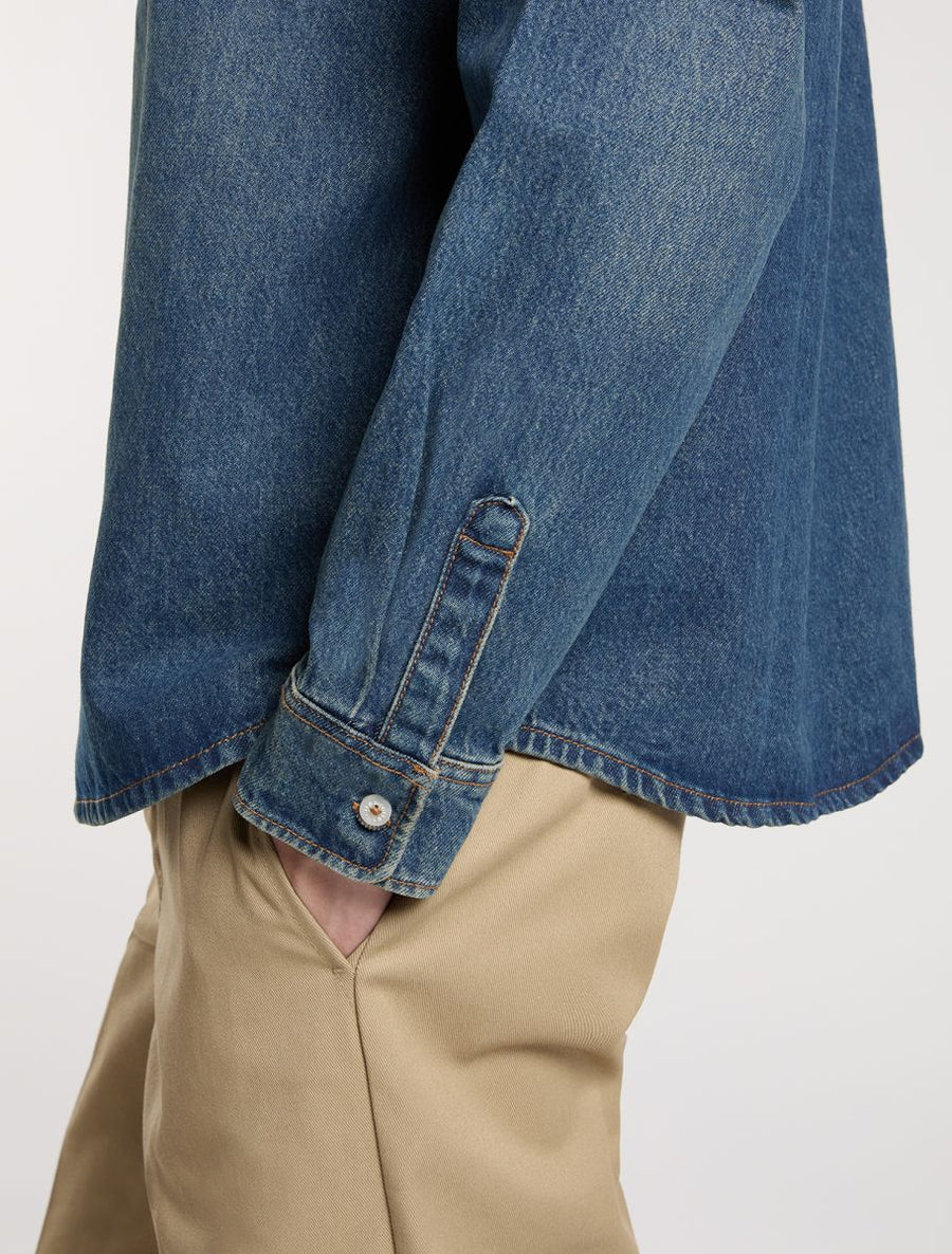 Dickies Mechanic Long Sleeve Denim Shirt