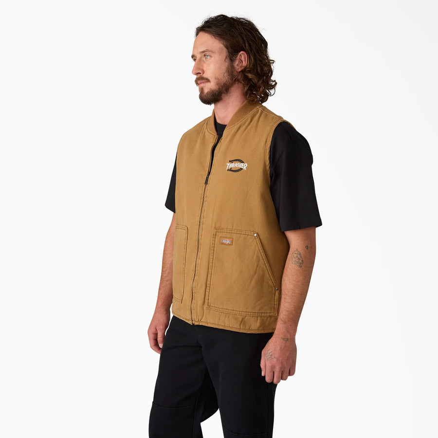 Dickies X Thrasher Reversible Vest Jacket