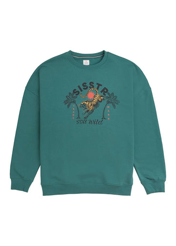 Sisstrevolution Stay Wild Crew Fleece