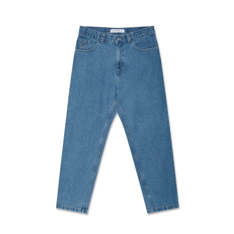Polar Skate 92! Mid Blue Jeans