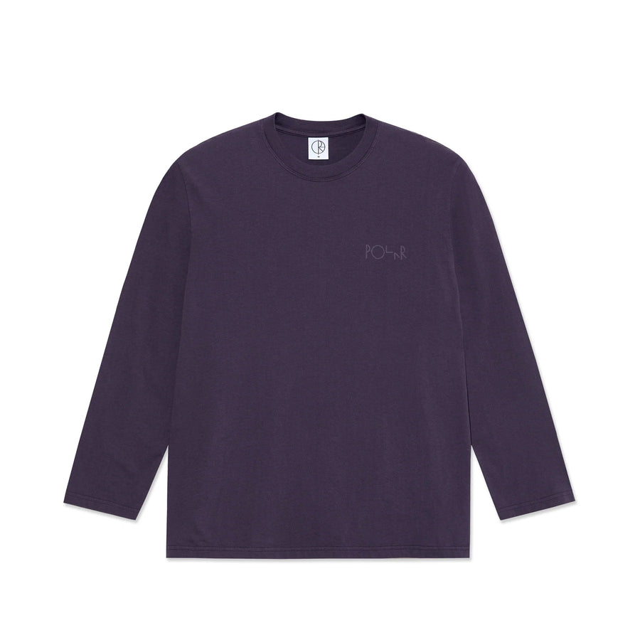 Polar Skate | Steve LS Stroke Logo Tee