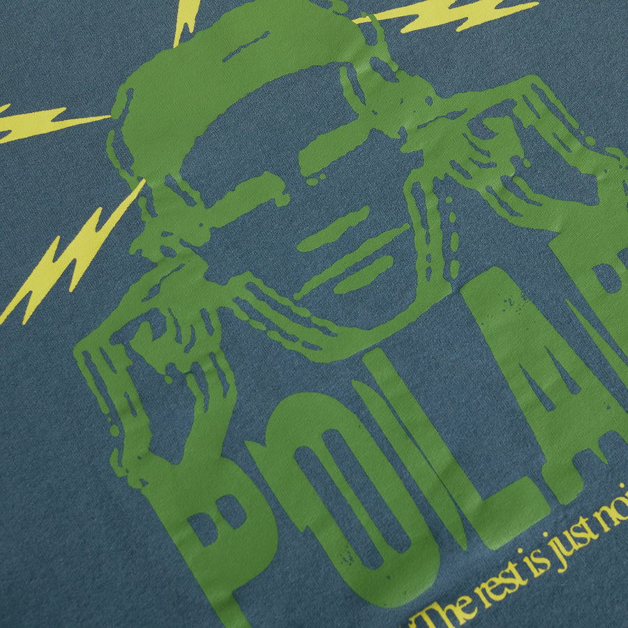 Polar Skate Noise Grey Blue Tee