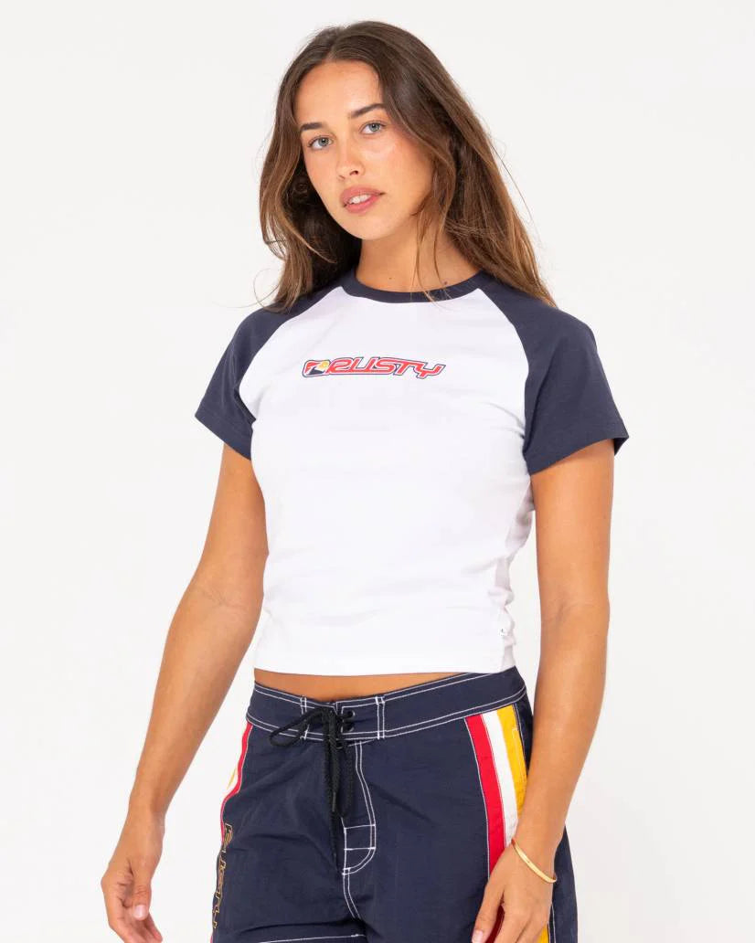 Rusty Archived Raglan Tee