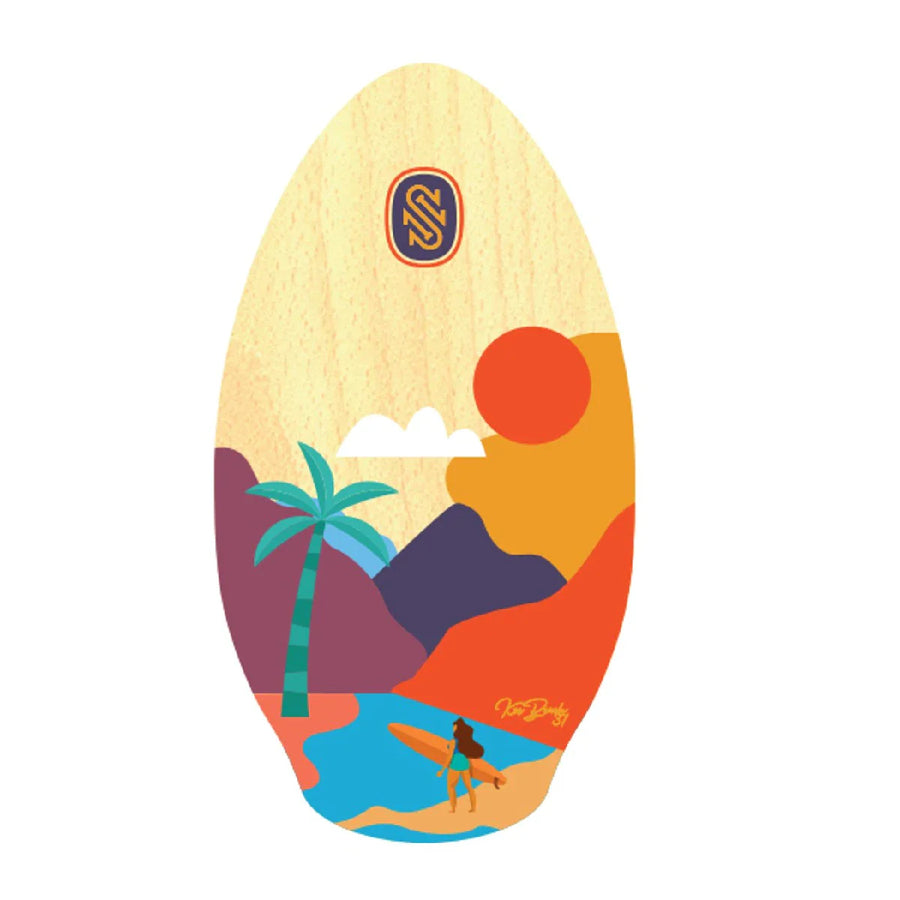 Skim One Ke’e Beach Skimboard
