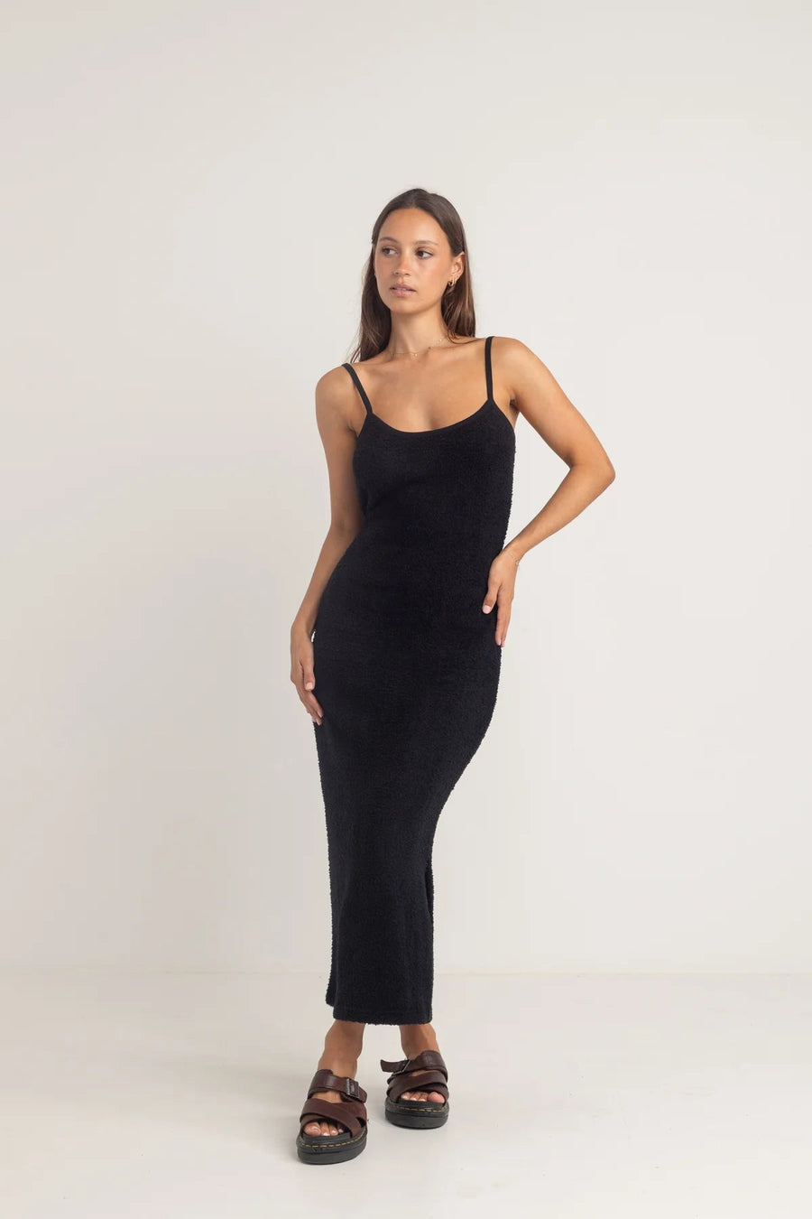 Rhythm Sofia Boucle Midi Dress