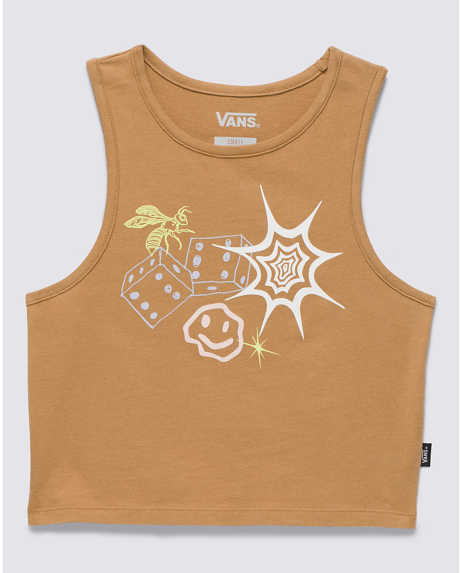 Vans Total Mess Fitted Tank Top
