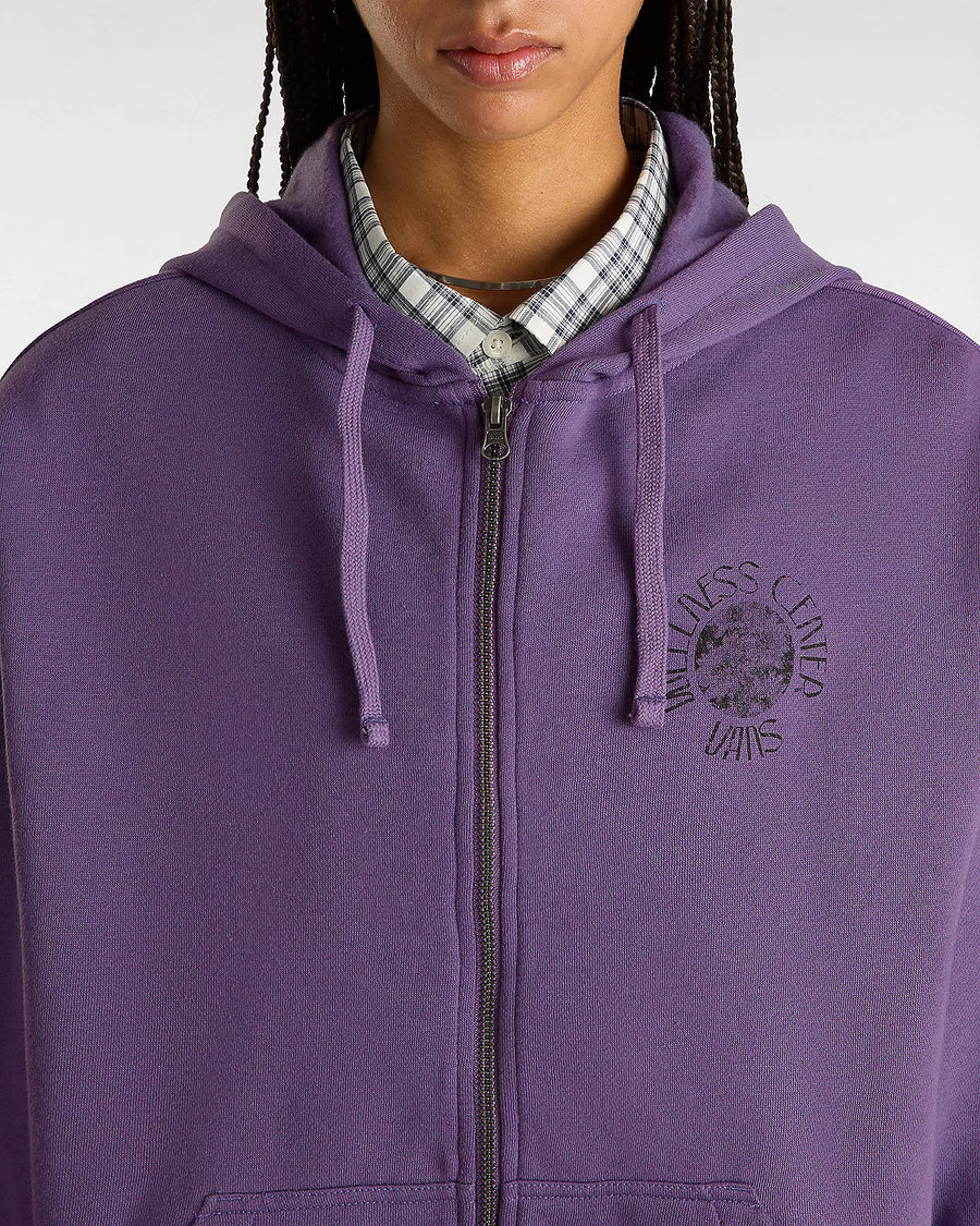 Vans Wellness Blousant Zip Pullover Hoodie