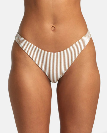 Rvca Linear Medium French Bikini Bottom