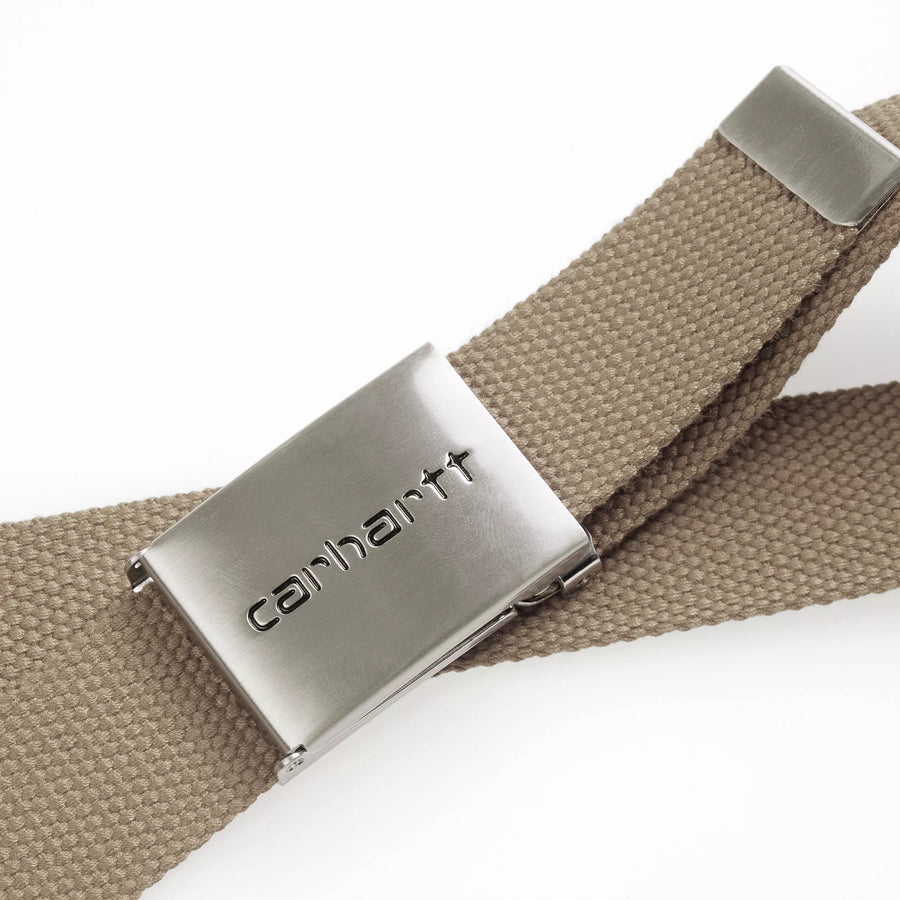 Carhartt WIP Clip Belt Chrome