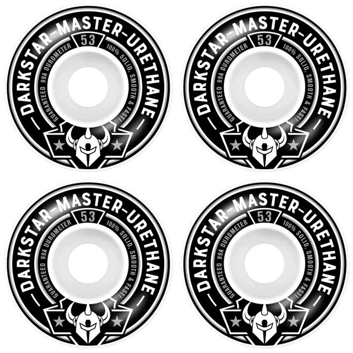 Darkstar Responder Wheels Silver 53mm