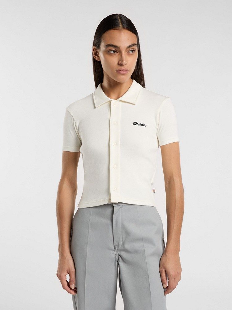 Dickies Tallase Button-Up Polo Shirt