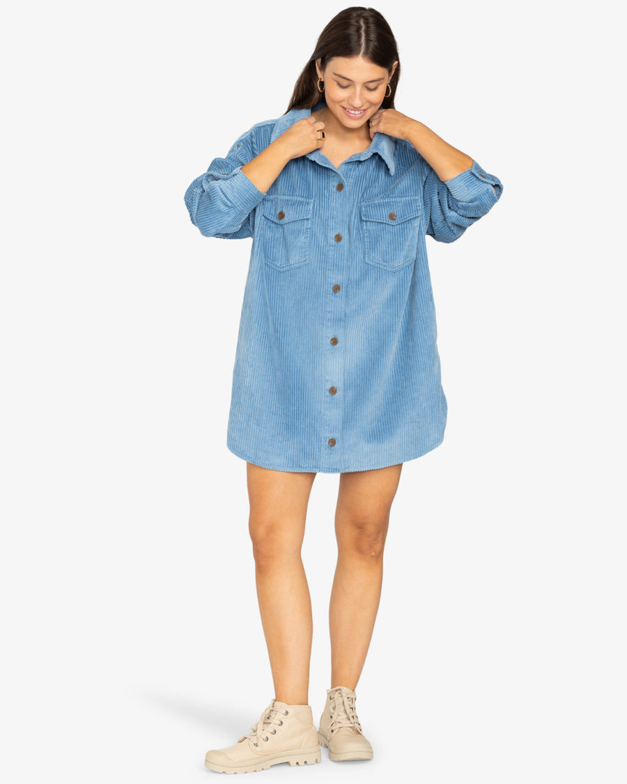 Billabong Winter Ocean Shirt Dress