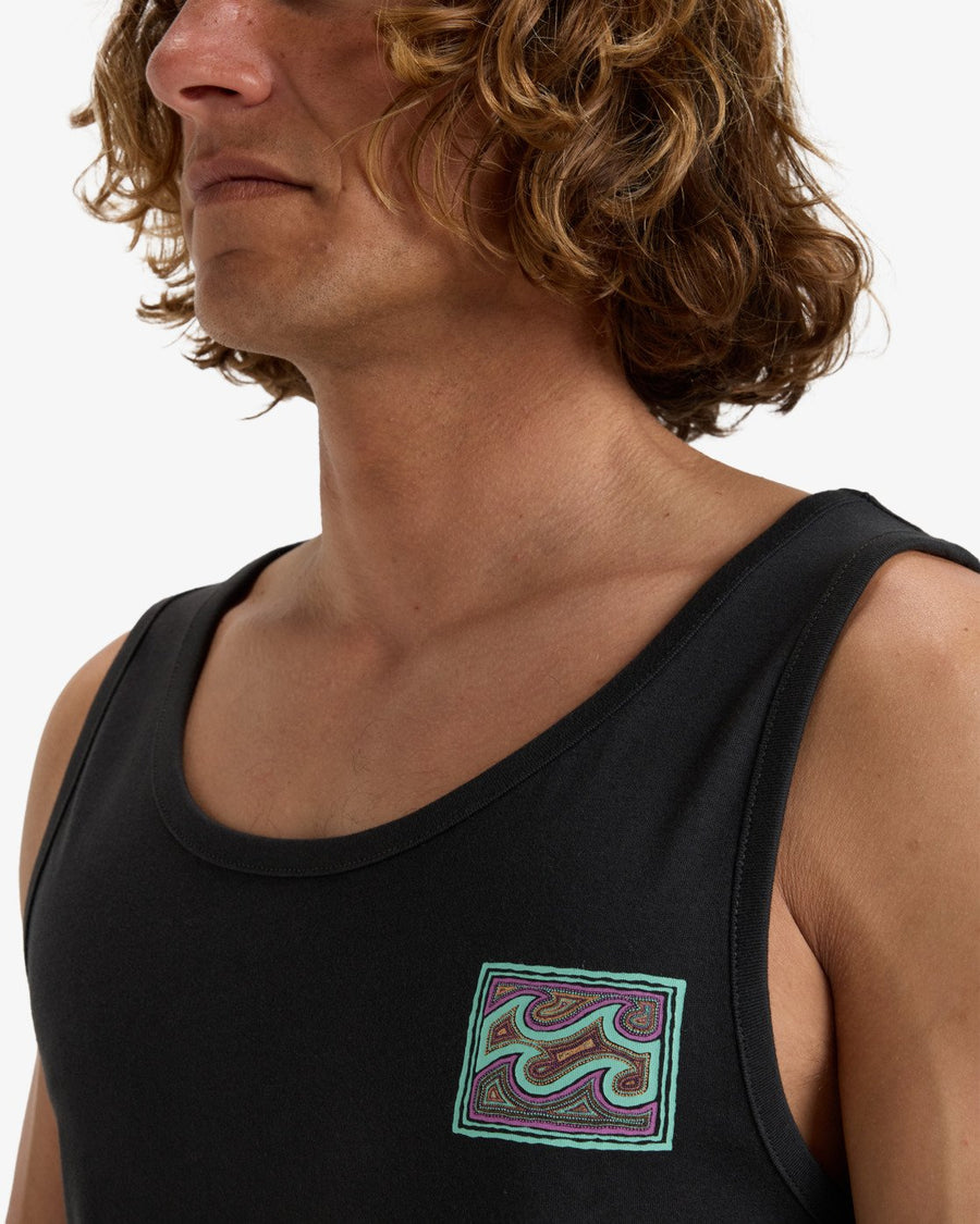 Billabong Crayon Wave Tank T-Shirt