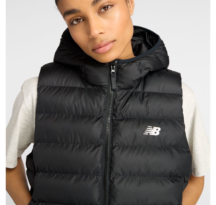 New Balance Hooded Puffer Vest