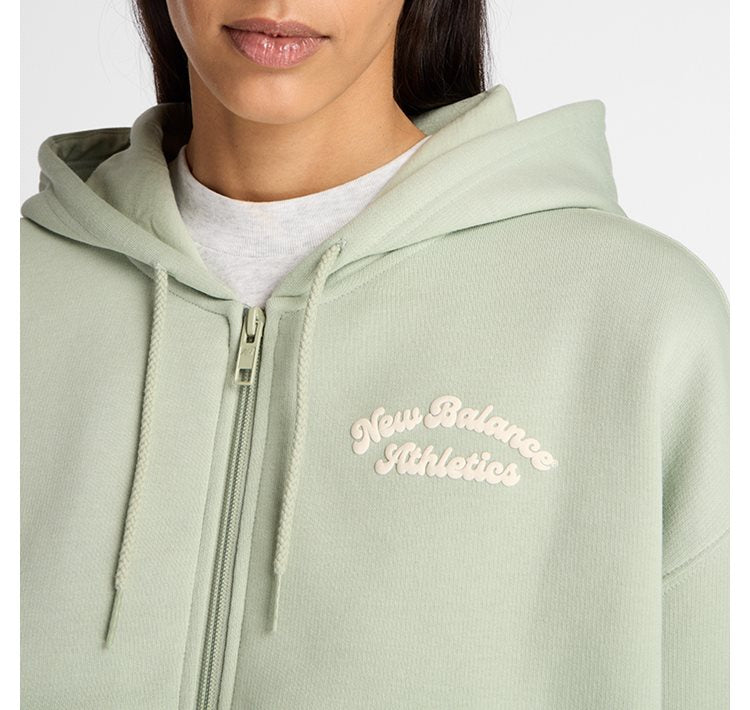 New Balance Linear Heritage Fleece Full Zip
