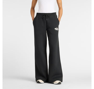 New Balance Linear Heritage Fleece Wide Leg Pant