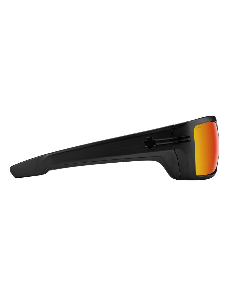 Spy Rebar ANSI Matte Black - Happy Bronze Red Spectra Mirror