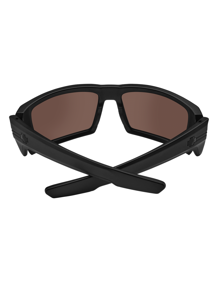 Spy Rebar ANSI Matte Black - Happy Bronze Red Spectra Mirror