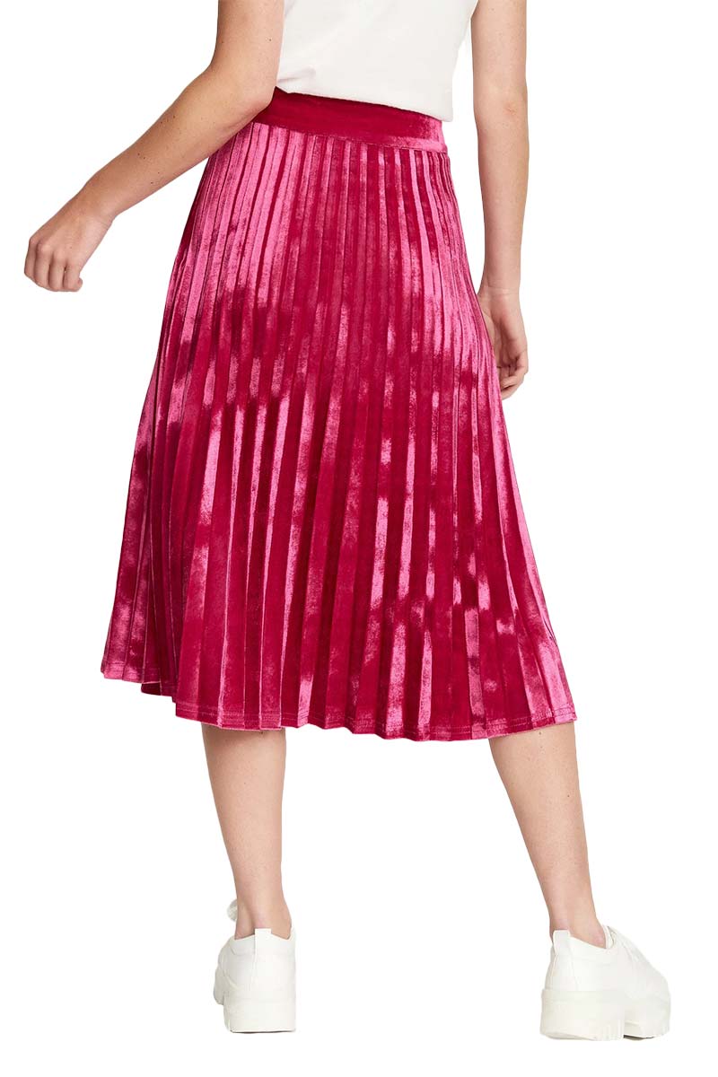 Rut & Circle Bianca Pleated Midi Skirt