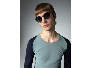 Komono Jean Blue Satin  Rust