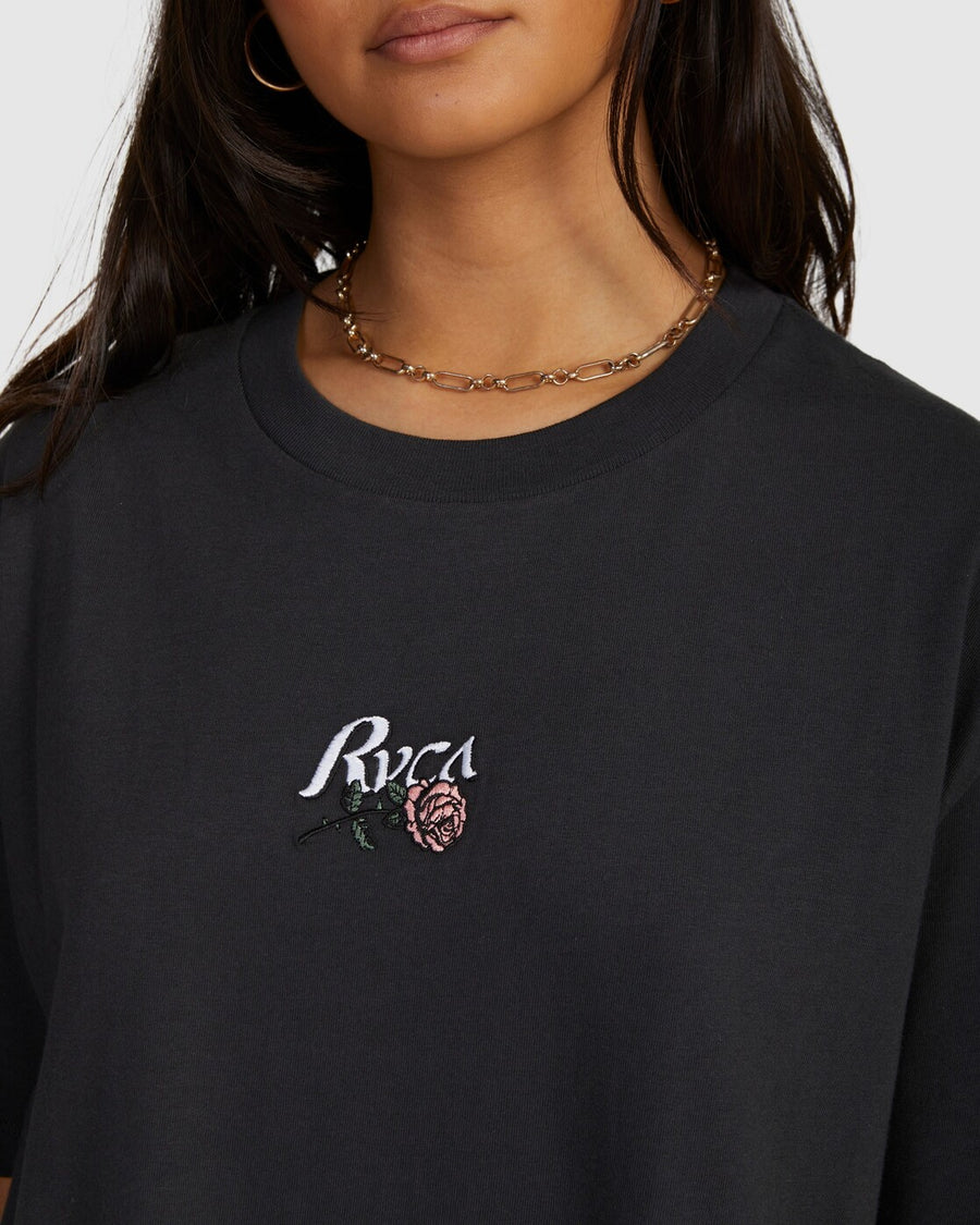 Rvca Roses Only Relaxed T-Shirt