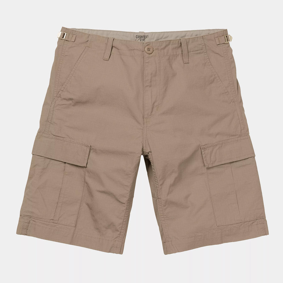 Carhartt WIP Aviation Short Leather Rinsed