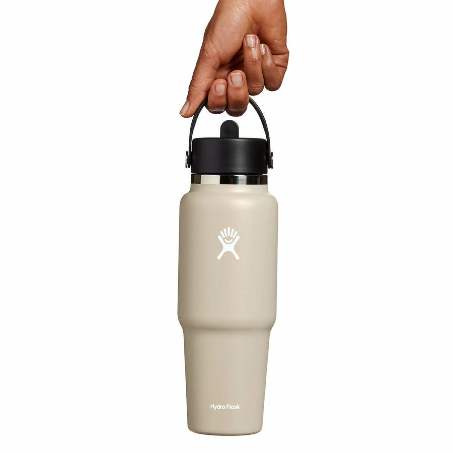 Hydro Flask 32 OZ (946ml) Wide Mouth Travel Bottle with Flex Straw Cap